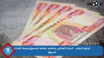 تراجع الدولار.. الدينار العراقي ينخفض بنهاية الأسبوع وسط تقلبات السوق